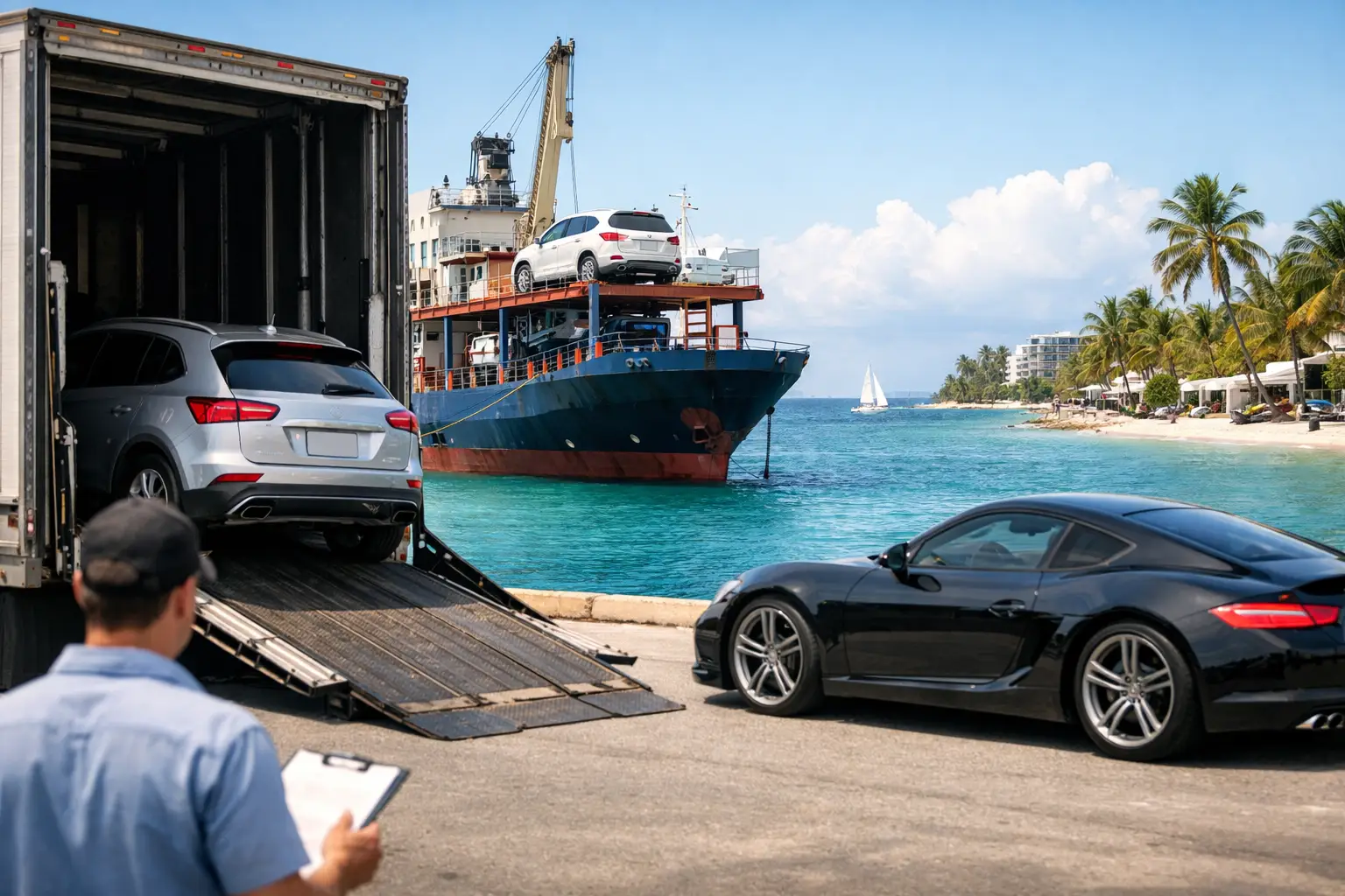 Door to Door Vehicle Import Service for Cayman